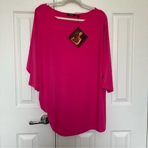 IMAN Vibrant Pink Women's Blouse